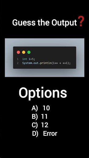 💡 Tricky Java output questions to test your programming logic. #leetcode #codeeveryday #viral