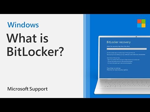 What is BitLocker and BitLocker recovery?