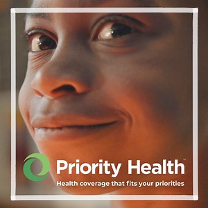 Priority Pups™, a program from Priority Health for Good, provides support dogs in schools to ease anxiety in kids. | Priority Health