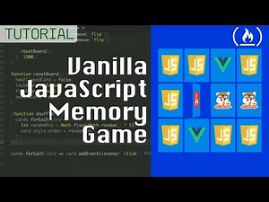 Memory Card Game - JavaScript Tutorial