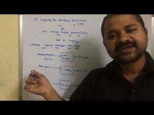 LEX tool in compiler design