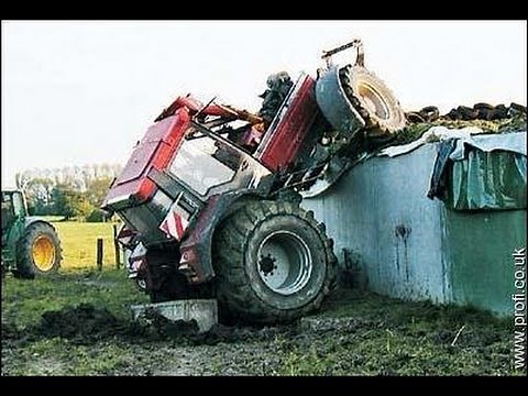 Horrible Tractor Crashes #3