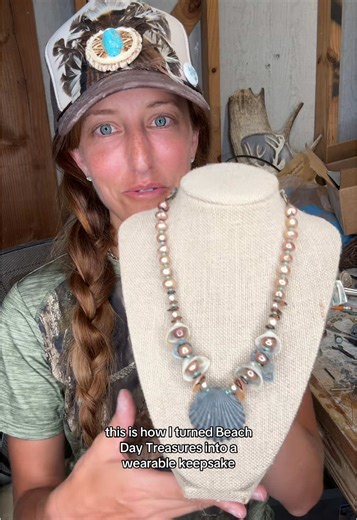 DIY Shell Jewelry Project for Kids