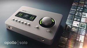 Nouvelle interface Apollo Solo alimentée par le port Thunderbolt 3 pour Mac & Windows — enregistrez & mixez avec les meilleurs convertisseurs, une latence ultra-faible & les sons classiques des studios, et obtenez des résultats pros en temps réel. | Universal Audio