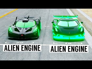 Koenigsegg Jesko Alien Engine vs Bugatti Bolide Alien Engine 2.0 at Special Stage Route X