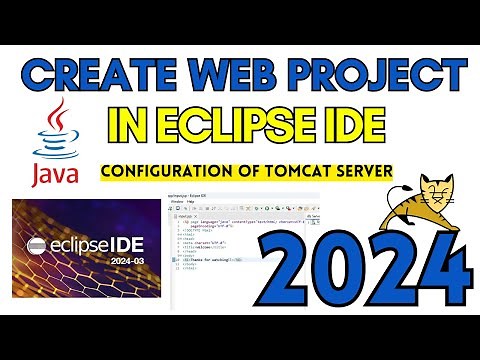 Web Project in Java [2024] | How to Create a Java Web Project in Eclipse IDE 2024-03