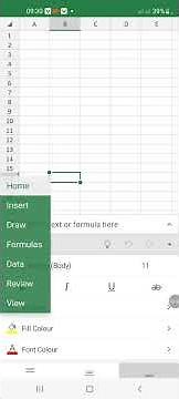 How to use MS Excel in Mobile Phone - Excel Mobile Interface