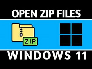 How to Open ZIP Files on Windows 11