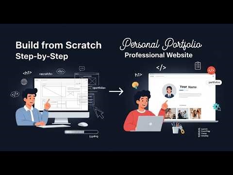 How to Build a Personal Portfolio Website From Scratch (Step-by-Step Guide for 2025)