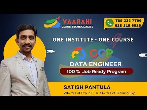 GCP Data Engineering Demo | Vaarahi Cloud Technologies | Learn BigQuery, Dataflow, Airflow #IT