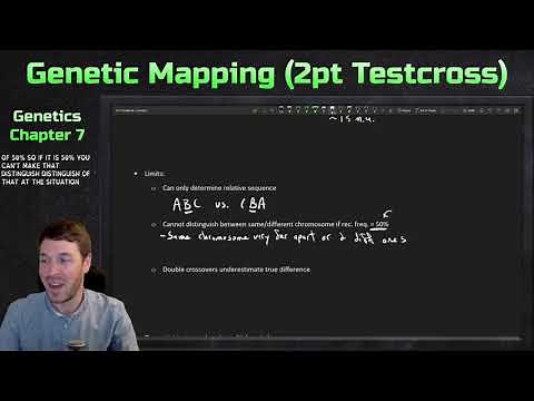 Genetic Mapping: Two-point Testcross | Genetics Ep. 26