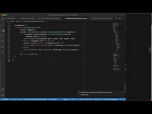 Configuration 'appname Flutter' is missing in 'launch json'