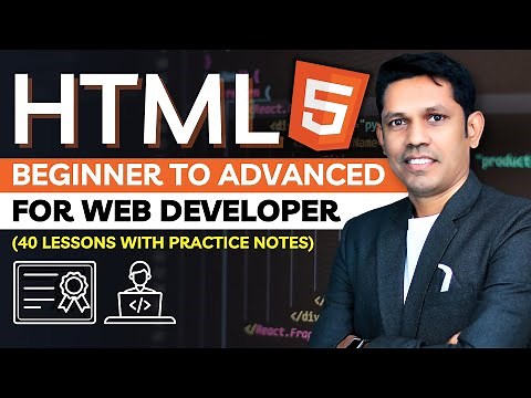 HTML Complete Guide: Beginner to Advanced | Learn HTML for Web Development