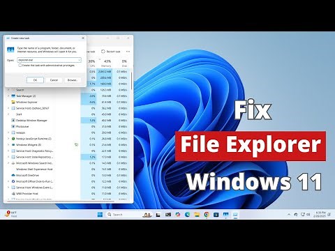 How to Fix File Explorer Not Responding or Not Working on Windows 11