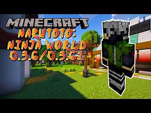 *NEW* Narutoto Ninja World: Wood Style Update - Minecraft 1.20.1 (Mod Showcase) Version 0.3.6/0.3.61