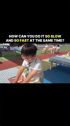 How Can You Do it So Slow And So Fast at The Same Time?
