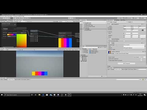 Create a UI Gradient with Shadergraph in Unity3D