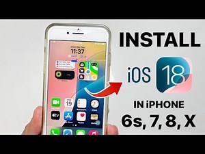 How to Install iOS 18 Update on iPhone 6s, 7, 8, X