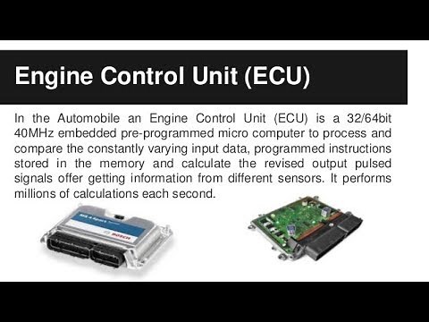 Engine Control Unit - Working Functions & its Importance - Engine Start Up