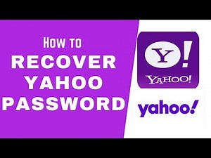 How to Recover Yahoo Login Password | Reset Yahoo Mail Password | Yahoo.com