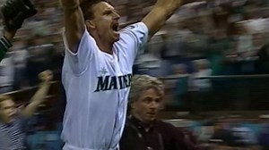 On this day in 1995, The Big Unit threw a three-hitter in a one-game playoff against the Angels to clinch our first division title in franchise history! | Seattle Mariners Highlights