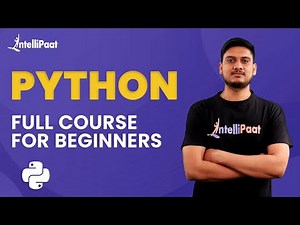 Python Tutorial | Python Full Course for Beginners | Learn Python | Intellipaat