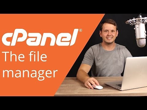 cPanel beginner tutorial 3 - managing files in the file manager