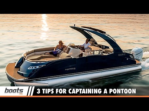 Boating Tips: 3 Tips for Captaining a Pontoon Boat