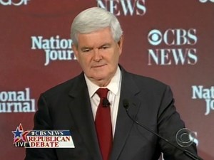 Newt Gingrich on Mitt Romney