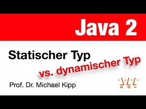 Java 2: Statischer Typ vs. dynamischer Typ