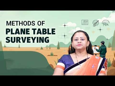 Methods of Plane Table Surveying by Dr. Praveena Rao