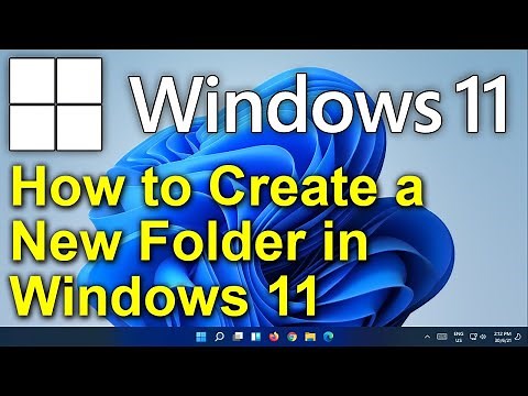 ✔️ Windows 11 - How to Create a New Folder