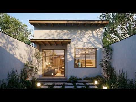 377 sq ft Tiny House with Loft – Maximizing Every Inch on a Narrow Lot