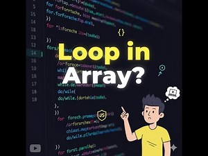 🔁 Learn How to Use Loops in Arrays | JavaScript for Beginners