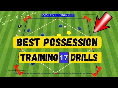🎯 17 Amazing Drills To Help Your Team Keep The Ball / Soccer Possession Training Drills