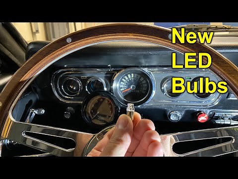 Installing new LED Dash Bulbs