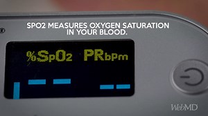 Oxygen saturation levels in your blood below 92% are considered an emergency -- how to use a pulse oximeter to see how well oxygen is being distributed within your body: | WebMD