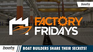 Premiering this Friday April 2, 2021...From boats.com, comes FACTORY FRIDAYS - a captivating new series that takes viewers on a tour of boat manufacturing facilities across the country, providing a firsthand look at boat building techniques, materials and traditions. Boats aren’t just a form of transportation - they are feats of engineering and design that can capture our imagination and allow us to enjoy the incredible freedom that the world's oceans, lakes and rivers can bring to life. But who