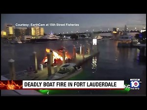 Boat explosion at Fort Lauderdale marina kills one, injures five