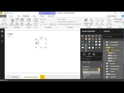 How to build a quick Power BI report from an Excel worksheet