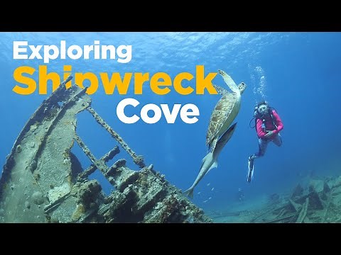 Scuba Diving the Cartanza (Shipwreck Exploration - St. Thomas)