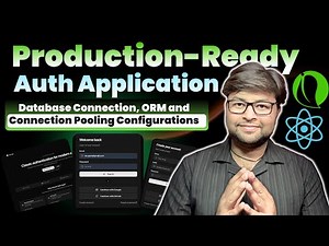 5.ORM Framework setup with database | Understanding Connection Pool Properties | Auth Application