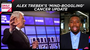 Alex Trebek just received a 'mind-boggling' cancer update — his doctors say he's near remission! This story and more on today's Daily Brief. | Yahoo News
