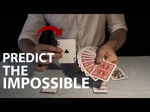 The IMPOSSIBLE Prediction Card Trick | Revealed