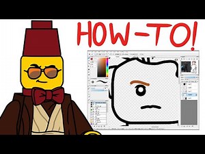 How I Draw A Lego Minifigure!