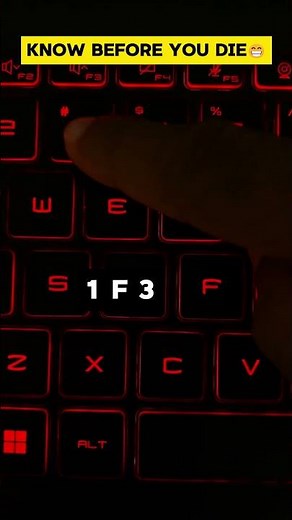 Secret Computer Keyboard Tips & Tricks You Didn't Know!😎😱 #shorts #computer #tips