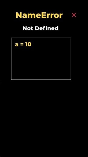 3.1. NameError: Not Defined | Python Error Fix #coding #python