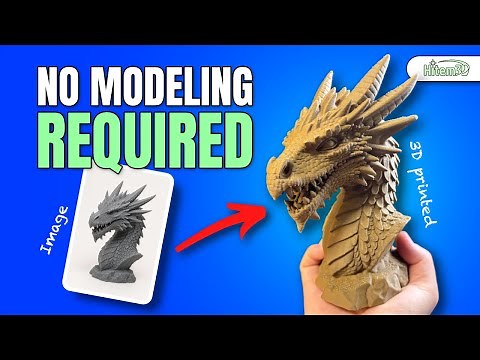 Turn Any Image Into A 3D Print With AI (In Minutes!)