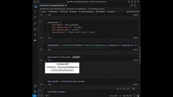Master Decision Tree Regression in 10 Minutes | Step-by-Step Python Tutorial