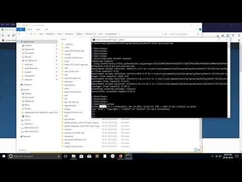How to Install requests module in Python 3 on Windows 10/8/7